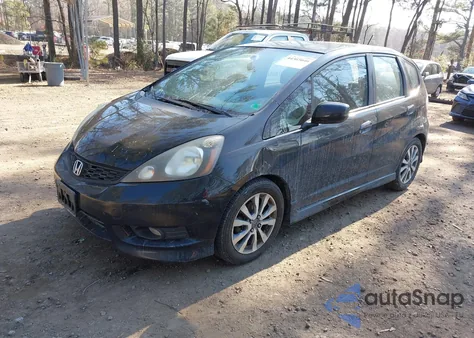 2013 Honda Fit Sport из США, поврежденный, VIN JHMGE8H55DC049244